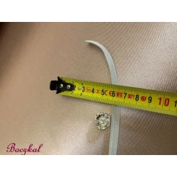 Gumka tapicerska biała 8 mm